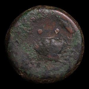 Sicily, City of Akragas, AE Hemilitron, Eagle & Crab - 450 to 406 BCE - Greek World