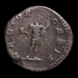 Rome, Emperor Caracalla, AR Denarius, Sol or Emperor Reverse - 210 to 222 CE - Roman Empire