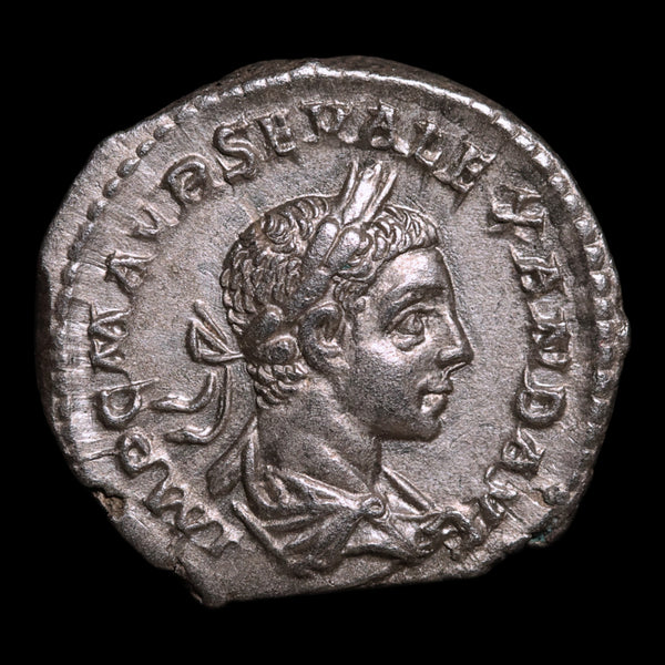 Rome, Emperor Severus Alexander, AR Denarius, Pax (Goddess of Peace ...