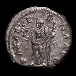 Rome, Emperor Severus Alexander, AR Denarius, Pax (Goddess of Peace) - 222 to 228 CE - Roman Empire