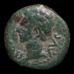 Hispania, Emperor Augustus (First Roman Emperor), AE Unit, Colonia Patricia - 31 BCE to 14 CE - Roman Provinces