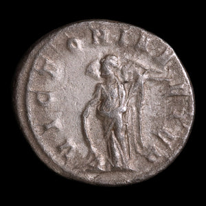 Rome, Emperor Gordian III, AR Antoninianus, Goddess of Victory - 243 to 244 CE - Roman Empire