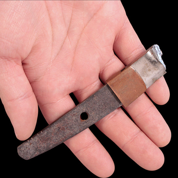 Japanese Tanto (Dagger) Tang Fragment, 4.4 inches c. 1500s to 1800s