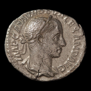 Rome, Emperor Severus Alexander, Denarius (Aequitas Reverse) - 222 to 228 CE - Roman Empire