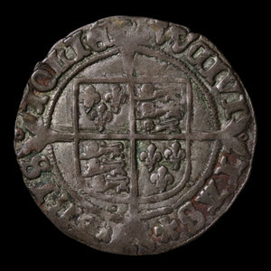 England, King Henry VIII, AR Groat - 1546 to 1547 CE - England