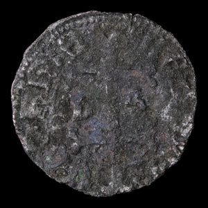 Hungary, King Matthias Corvinus, AR 1 Denier - 1467 CE - Hungary