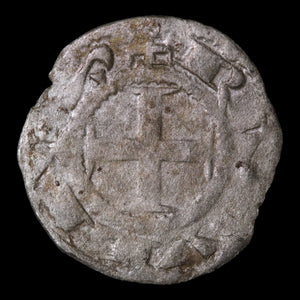 French States, Lordship of Déols, AR 1 Denier - 1160 to 1176 CE - French States
