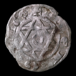 French States, Lordship of Déols, AR 1 Denier - 1160 to 1176 CE - French States