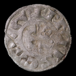 French States, County of Gien, Geoffroy III, BI 1 Denier - 1120 to 1160 CE - French States