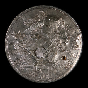 Mexico, AR 1 Peso with Chinese Chop Marks - 1871 CE - Mexico
