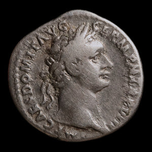 Rome, Emperor Domitian, AR Denarius, Minerva (Goddess of Wisdom) - 88 to 89 CE - Roman Empire