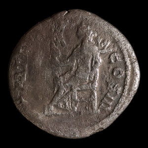 Rome, Emperor Hadrian, AR Denarius, Pax (Goddess of Peace) - 121 to 123 CE - Roman Empire