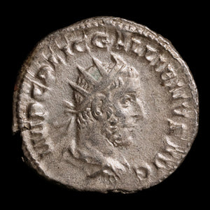 Rome, Emperor Gallienus, AR Antoninianus, Soldier Reverse - 254 CE - Roman Empire