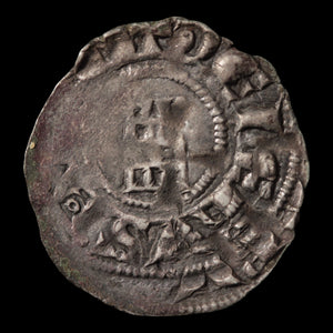 Crusader States, Kingdom of Jerusalem, Baldwin III, Silver Denier - 1143 to 1163 CE - The Crusades