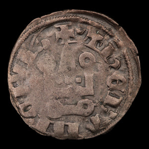 Crusader States, Duchy of Athens, Guy de la Roche, Silver Denier - 1287 to 1308 CE - The Crusades