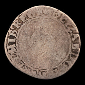 England, Queen Elizabeth I (Tudor), Silver Shilling - 1560 to 1600 CE - Medieval England