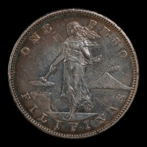 US-Philippines Silver Peso, Large Type, San Francisco Mint - 1903 CE - The Philippines (US Territory)