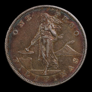 US-Philippines Silver Peso, Large Type, San Francisco Mint - 1903 CE - The Philippines (US Territory)