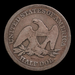 United States, Seated Liberty Silver Half Dollar (With Date Arrows) - 1854 CE - United States of America