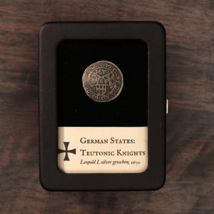 Teutonic Knights, Leopold I, Silver Groschen - 1670 CE - German States