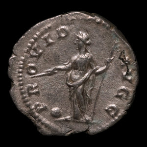 Rome, Emperor Septimius Severus, AR Denarius, Providentia (Deity of Prediction) - 200 to 201 CE - Roman Empire