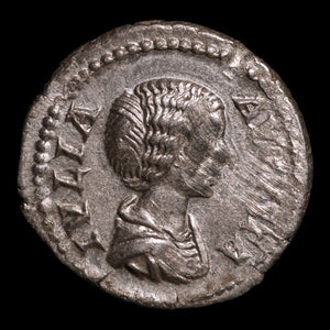 Rome, Empress Julia Domna, AR Denarius, Pietas (Faith & Devotion) - 196 to 211 CE - Roman Empire