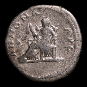 Rome, Emperor Titus, AR Denarius, Annona (Deity of Grain) - 77 to 78 CE - Roman Empire