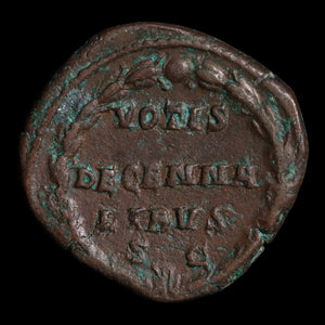 Rome, Emperor Trebonianus Gallus, AE Sestertius - 251 to 253 CE - Roman Empire
