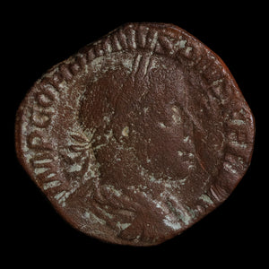 Rome, Emperor Gordian III, AE Sestertius, Fortuna (Goddess of Fortune) - 251 to 253 CE - Roman Empire
