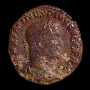 Rome, Emperor Maximinus Thrax, AE Sestertius, Fides (Goddess of Trust) - 236 to 238 CE - Roman Empire