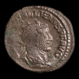 Rome, Emperor Gallienus, AR Antoninianus, Goddess of Victory - 255 to 256 CE - Roman Empire