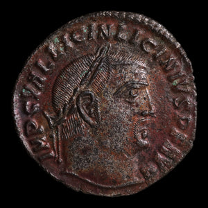 Rome, Emperor Licinius, AE Unit, Jupiter (God of Sky & Thunder) - 313 CE - Roman Empire
