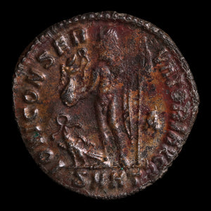 Rome, Emperor Licinius, AE Unit, Jupiter (God of Sky & Thunder) - 313 CE - Roman Empire