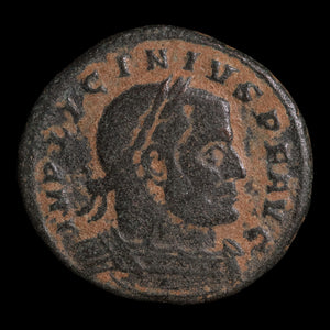 Rome, Emperor Licinius, AE Unit, Sol (Sun God) - 312 to 313 CE - Roman Empire
