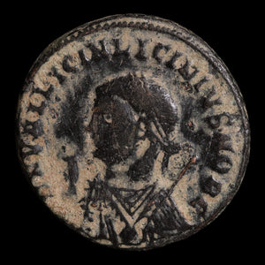 Rome, Emperor Licinius II, AE Unit, Jupiter (God of Sky & Thunder) - 317 to 320 CE - Roman Empire
