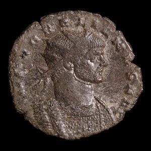 Rome, Emperor Aurelian, AR Antoninianus, Fortuna (Goddess of Fortune) - 270 to 275 CE - Roman Empire