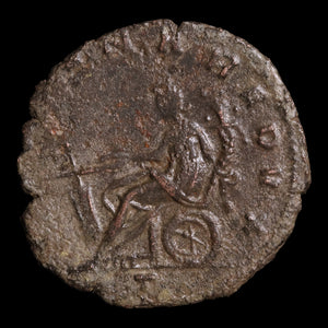 Rome, Emperor Aurelian, AR Antoninianus, Fortuna (Goddess of Fortune) - 270 to 275 CE - Roman Empire