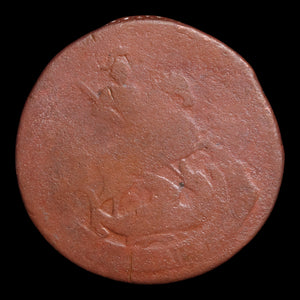 Russian Empire, Empress Elizabeth, Copper 2 Kopecks - 1757 CE - Russian Empire