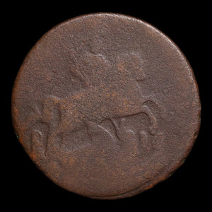 Russian Empire, Empress Elizabeth, Copper 1 Kopeck - 1760 CE - Russian Empire