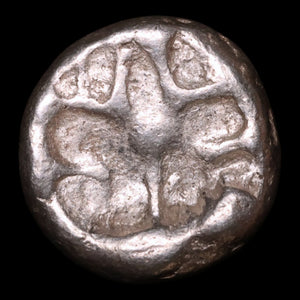 Mysia, Parion, AR Hemidrachm, Snake Haired Gorgon - c. 480 BCE - Greek World