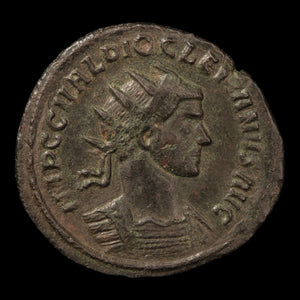 Rome, Emperor Diocletian, Antoninianus, Jupiter Reverse - 286 CE - Roman Empire