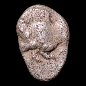 Mysia, City of Kyzikos, AR Hemiobol, Boar & Lion - c. 480 to 400 BCE - Greek World