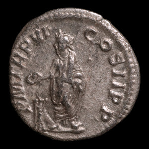 Rome, Emperor Severus Alexander, AR Denarius, Sacrifice Reverse - 227 CE - Roman Empire