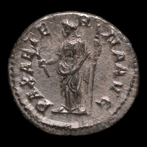 Rome, Emperor Severus Alexander, AR Denarius, Pax (Goddess of Peace) - 222 to 228 CE - Roman Empire