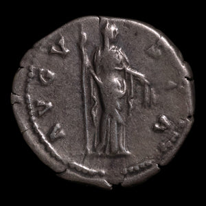 Rome, Empress Faustina I, AR Denarius, Ceres (Agriculture & Motherhood) - 222 to 228 CE - Roman Empire