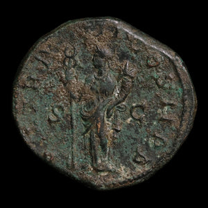 Rome, Emperor Philip The Arab, AE Sestertius, Felicitas (Divine Productivity) - 247 CE - Roman Empire