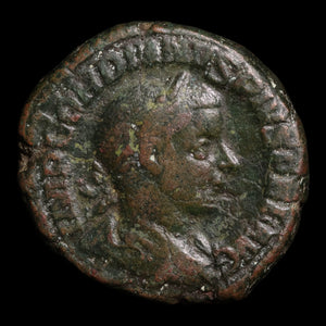 Rome, Emperor Gordian III, AE Sestertius, Sol (Sun God) - 241 to 244 CE - Roman Empire