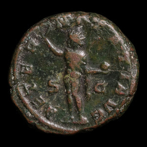 Rome, Emperor Gordian III, AE Sestertius, Sol (Sun God) - 241 to 244 CE - Roman Empire