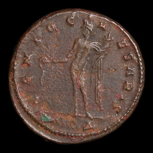 Rome, Emperor Maximinus Daia, AE Unit, Genius (Divinity) - 307 CE - Roman Empire