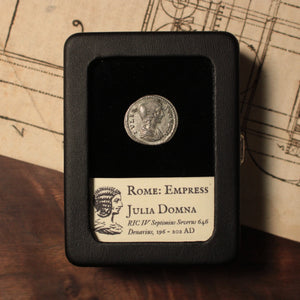 Rome, Empress Julia Domna, Denarius, Venus Reverse - 196 to 202 CE - Roman Empire